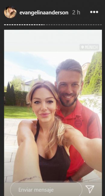 La nueva vida de Evangelina Anderson en Munich con Martín Demichelis